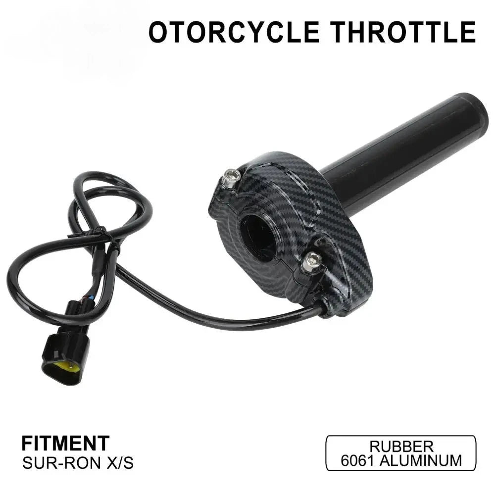 22mm Motorcycle Throttle Turn Grip Handlebar Accelerated Handle Throttle For Sur-Ron Surron Sur Ron Light Bee S X Dirt Bike