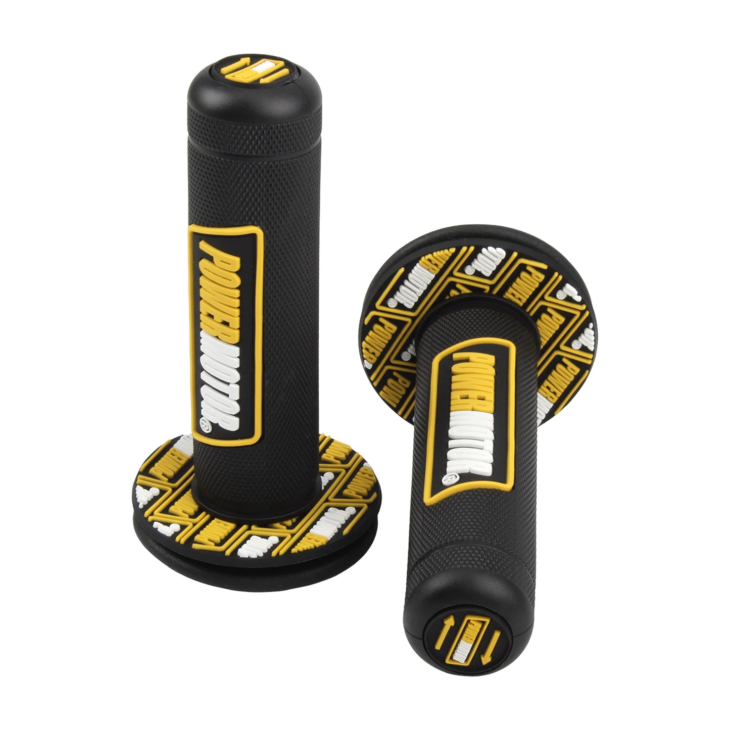 Motorcycle Motorbike 7/8" 22mm Handle Grips Universal Handlebar Rubber Gel Hand Grip Brake Motocross Dirt Pit Bike