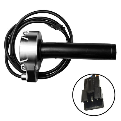 CNC Motorcycle Electronic Throttle Handle Throttle Handlebar Fit For Sur-Ron Surron Light Bee S X Electric Motocross Universal P