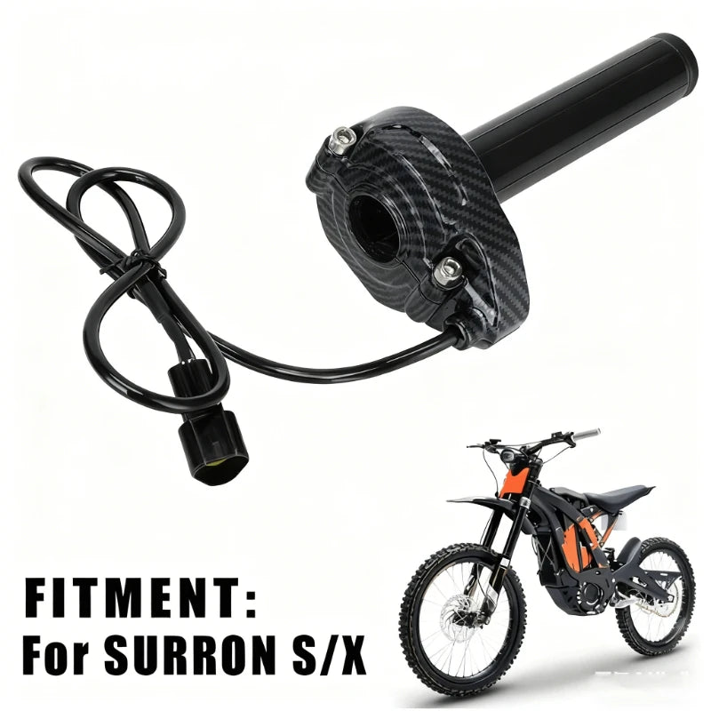 22mm Motorcycle Throttle Turn Grip Handlebar Accelerated Handle Throttle For Sur-Ron Surron Sur Ron Light Bee S X Dirt Bike