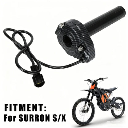 22mm Motorcycle Throttle Turn Grip Handlebar Accelerated Handle Throttle For Sur-Ron Surron Sur Ron Light Bee S X Dirt Bike