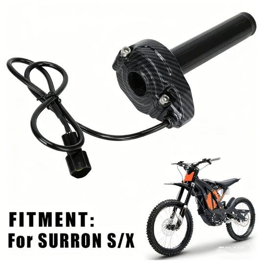 22mm Motorcycle Throttle Turn Grip Handlebar Accelerated Handle Throttle For Sur-Ron Surron Sur Ron Light Bee S X Dirt Bike