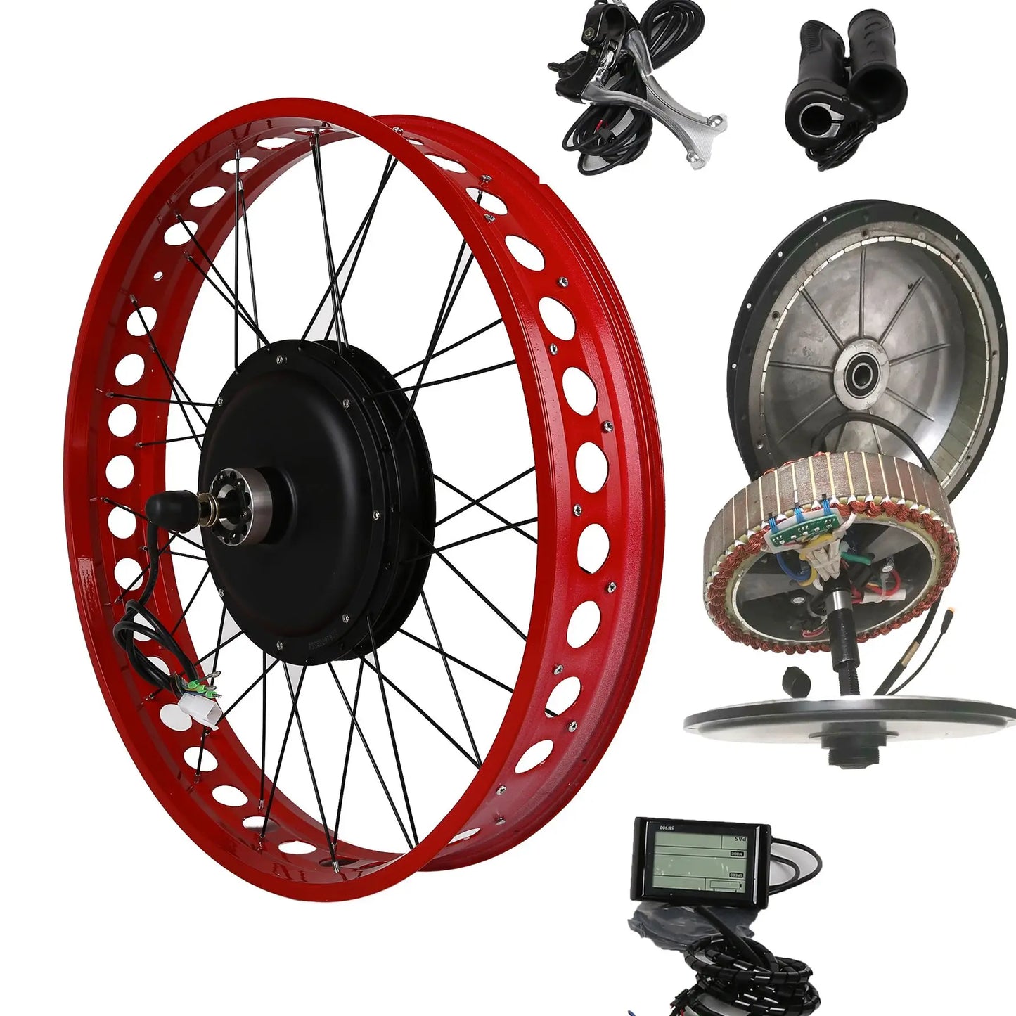 Factory Sell 48V 1000W Electric Bike Conversion Kit With Optional Lithium Battery E Bike Ebike Conversion Kit