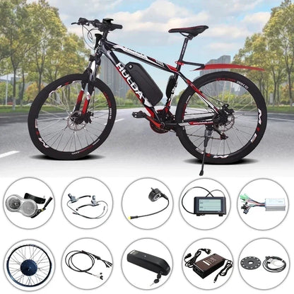 48V 2000W Electric Bike Conversion Kit 28inch 29inch 700C Rear Wheel Brushless Hub Motor Dropout 135mm Ebike Conversion Kit